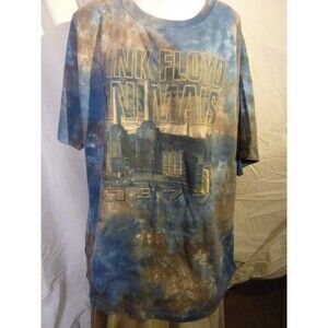 Pink Floyd 1997 Animals Blue Tie & Dye T-Shirt-sz XL
